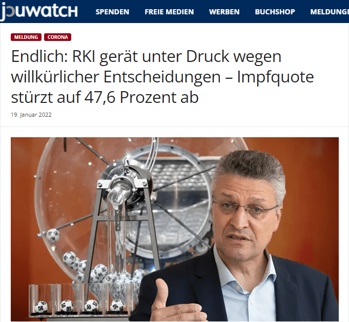 Es gebe wenig Gründe, Genesene nicht Geimpften gleichzustellen, so Streeck weiter – „vor allem da sie in den meisten Fällen eine viel breitere Immunantwort“ hätten. „In der Schweiz wurde der Genesenenstatus jüngst aus guten Gründen auf zwölf Monate verlängert. Dass eben jener Status in Deutschland auf drei Monate verkürzt wird, ist aus meiner wissenschaftlichen Erkenntnis nicht erklärbar.“

Bislang entschied der Gesetzgeber über die Gültigkeitsdauer des Genesenenstatus. Das ist mit der Verabschiedung der Änderungen der Covid-19-Schutzmaßnahmen-Ausnahmenverordnung und der Coronavirus-Einreiseverordnung durch den Bundesrat am vergangenen Freitag anders. Seitdem beziehen sich die gesetzlichen Regelungen auf aktuell gültige Erklärungen des RKI und des Paul-Ehrlich-Instituts (PEI) auf deren Internetseiten.

Das RKI verringerte kurz nach der Bundesratssitzung die Gültigkeitsdauer des Genesenenstatus von sechs auf drei Monate, das PEI nahm die Einstufung von Bürgern, die sich mit dem Einmalimpfstoff Johnson & Johnson impfen lassen hatten, als „vollständig geimpft“ zurück. Tino Sorge, Gesundheitsexperte der CDU-Bundestagsfraktion, sagte der „Welt“ dazu: „Entscheidungen wie diese müssen den Bürgern viel besser erklärt werden. Das Aufklären und Erklären sind kontinuierliche Aufgaben des RKI und des Bundesgesundheitsministeriums. Das ist eine Frage der Kommunikation, vor allem auch eine Frage der Akzeptanz.“ Bei Neuregelungen sei „eine transparente Kommunikation, die keine Fragen offen lässt“, unerlässlich.

Der Skandal ist noch größer – und wie immer steckt der offensichtlich völlig durchgedrehte Bundesgesundheitsminister dahinter. Die „Welt“ vermeldet, dass das das Robert-Koch-Institut gestern in seiner Statistik noch mehr als 60 Millionen Deutsche als „vollständig geimpft“ ausgewiesen hat. Seit heute werden sie nur noch als „Grundimmunisierte“ gezählt. Damit folgt die Behörde einem Vorstoß von Gesundheitsminister Lauterbach.

Damit wären jetzt nur noch 47,6 Prozent der Bürger vollständig geimpft und die doppelt-Geimpften sind gearscht, dürfen sie doch jetzt wie die Ungeimpften nirgendwo mehr rein.

Das gibt gewaltig Ärger –  für Lauterbach und Wieler; und die Gruppe, die diesen Wahnsinn bis zuletzt verteidigen will, wird immer kleiner.

Auch das kennen wir schon aus der dunklen Vergangenheit dieses Landes. (Mit Material von dts)