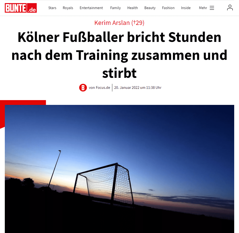 Kerim Arslan (†29): Tagsüber trainiert er noch - Stunden später ist er tot
Tagsüber hatte Kerim noch mit der 2. Mannschaft des Kölner Vereins, dem er sich im Sommer 2020 angeschlossen hatte, trainiert. Ein Mitspieler hatte ihn nach Hause gefahren, dort hatte er schließlich über Schmerzen im Arm geklagt. Wie "fupa.net" berichtet, sei er dann dort zusammengebrochen und verstorben.

"Fassungslos und mit großer Trauer haben wir vom Tod unseres Spielers Kerim Arslan erfahren", teilte Kerims Verein auf in den Sozialen Medien mit. "Unsere Gedanken und unser tief empfundenes Mitgefühl gelten besonders der Familie von Kerim und seinen Freunden."

Kölner Vereine trauern um toten Kerim (
"Kerim hatte erst vor zehn Monaten geheiratet", berichtet Cihan weiter. "Wir sind zusammen in Gremberg aufgewachsen. Wir sind alle sehr traurig und müssen damit jetzt zurechtkommen." Nach der Trauerfeier nach islamischem Ritual am Donnerstag soll Kerims Leichnam nach Istanbul überstellt werden, wo die Beisetzung erfolgen soll.

Zahlreiche weitere Vereine aus der Region kondolierten Kerims Familie, Freunden und dem SV Gremberg Humboldt. So lief beispielsweise die zweite Mannschaft des VfB 05 Köln beim Testspiel gegen die Raderthal Kickers mit einem Trauer-Banner auf ("Ruhe in Frieden, Kerim!") und hielten eine Trauerminute vor dem Anpfiff ab. Zahlreiche Spieler waren mit dem 29-Jährigen befreundet.