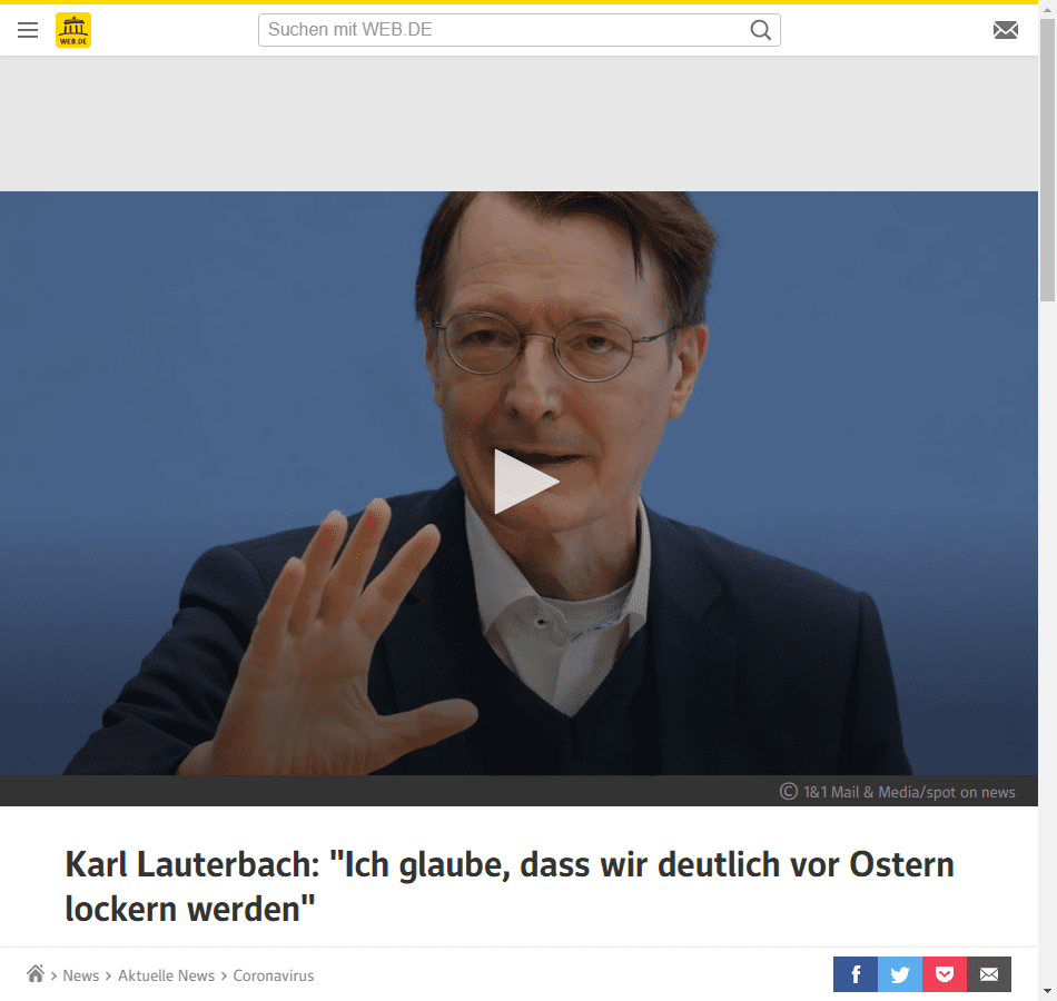 Lockerung der Corona-Maßnahmen: Merz spricht sich für regional abgestuftes Vorgehen aus

Der CDU-Vorsitzende Friedrich Merz spricht sich in Bezug auf mögliche Lockerungen für ein regional abgestuftes Vorgehen aus. "Wir haben ein sehr unterschiedliches Infektionsgeschehen. Schleswig-Holstein könnte sich fast schon dem dänischen Weg anschließen. Für Bayern und Sachsen kommt das zurzeit noch nicht in Frage. Wir müssen also regional abgestuft vorgehen", sagte Merz der "Rheinischen Post" (Montag). Er erwartet sich von der nächsten Ministerpräsidentenkonferenz "einen Fahrplan, der vorsichtig bleibt, aber den Menschen auch endlich Perspektiven bietet".

Hessen lockert von Montag an seine Corona-Beschränkungen und beendet die 2G-Regel im Einzelhandel, in Schleswig-Holstein steht dieser Schritt am Mittwoch an. Baden-Württemberg arbeitet an einem Lockerungsplan für die Corona-Beschränkungen, der womöglich Ende Februar greifen könnte.


Montgomery fordert bundeseinheitliches Vorgehen und mehr Transparenz
Im Hinblick auf die unterschiedlichen Lockerungspläne der Länder fordert der Vorstandsvorsitzende des Weltärztebunds, Frank Ulrich Montgomery, hingegen eine bundeseinheitliche Umsetzung und mehr Klarheit in der Kommunikation. "Wir müssen jetzt festlegen, was, wann und unter welchen Umständen geschieht. Dabei müssen wir aber höllisch aufpassen, dass manche Diskutanten nicht die abstrakte Debatte mit einer konkreten Handlungsanweisung verwechseln. Sonst wird den Menschen das falsche Signal vermittelt, es sei schon so weit", sagte Montgomery der "Rheinischen Post" (Montag).

Mit Blick auf eine mögliche bundesweite Aufhebung der 2G-Regel im Einzelhandel forderte er eine bessere wissenschaftliche Datenlage, die dann aber auch bundesweit angewendet werden solle. "Entscheidend ist, wo die Infektionstreiber sind. Sind es nicht die Kontakte im Handel? Dann sollte 2G dort durch eine konsequente Maskenpflicht ersetzt werden. Wir brauchen mehr wissenschaftliche Evidenz, was wo geschieht." Diese müsse dann aber auch bundeseinheitlich und konsequent umsetzen. "Nicht Hü in Brandenburg und Hott in Sachsen-Anhalt. Hier ist die Solidarität der Länder gefordert", mahnte Montgomery.

Auch der Vorstandsvorsitzende der Deutschen Krankenhausgesellschaft (DKG), Gerald Gaß, forderte eine klare und verlässliche Perspektive; das heiße aber nicht, dass sofort Öffnungen erfolgen sollten. "Auch sollten keine festen Termine für Lockerungen genannt werden, die am Ende wieder kassiert werden müssen und bei allen Beteiligten zu Enttäuschungen führen", sagte Gaß der "Rheinischen Post".