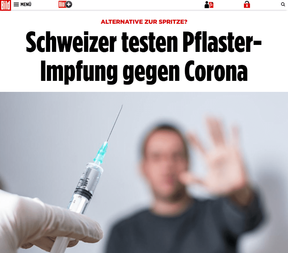 Und so einfach geht’s: Das Pflaster wird kurz auf die Haut gepresst und dann entfernt. Über Mikronadeln, die weniger als einen Millimeter tief in die Haut dringen, gelangt das Serum in den Körper.


Gedächtniszellen könnten auch vor Virusvarianten schützen
Im Gegensatz zu herkömmlichen Impfstoffen, die die Produktion von Antikörpern anregen, wirkt der neue PepGNP-Impfstoffkandidat auf die T-Zellen. Diese sind für die zelluläre Immunität verantwortlich, um die vom Virus infizierten Zellen zu eliminieren und seine Vermehrung zu verhindern.